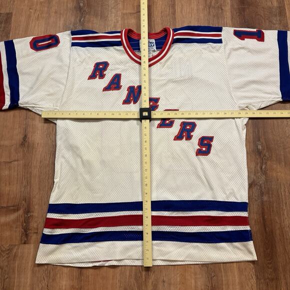 Vintage New York Rangers Petr Nedved Jersey CCM Cosby Authentic NHL Hockey 50 - Picture 8 of 8